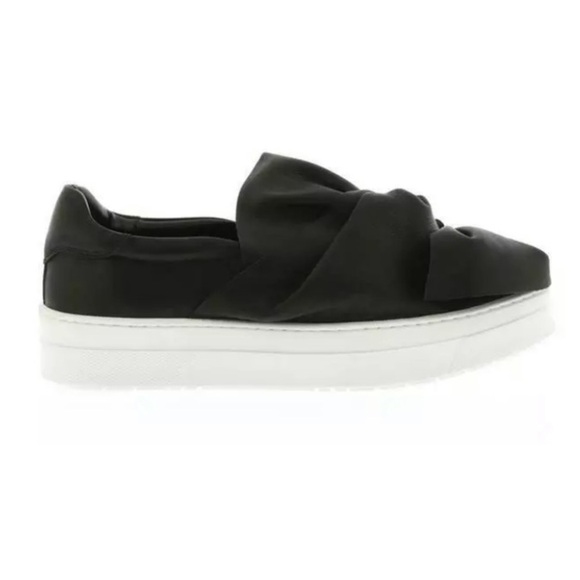 Gabriella Michel Fs black Big Bowtie Slip on sneakers - Picture 1 of 8